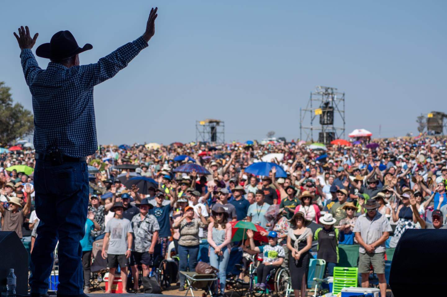 Angus crowd Krugersdorp